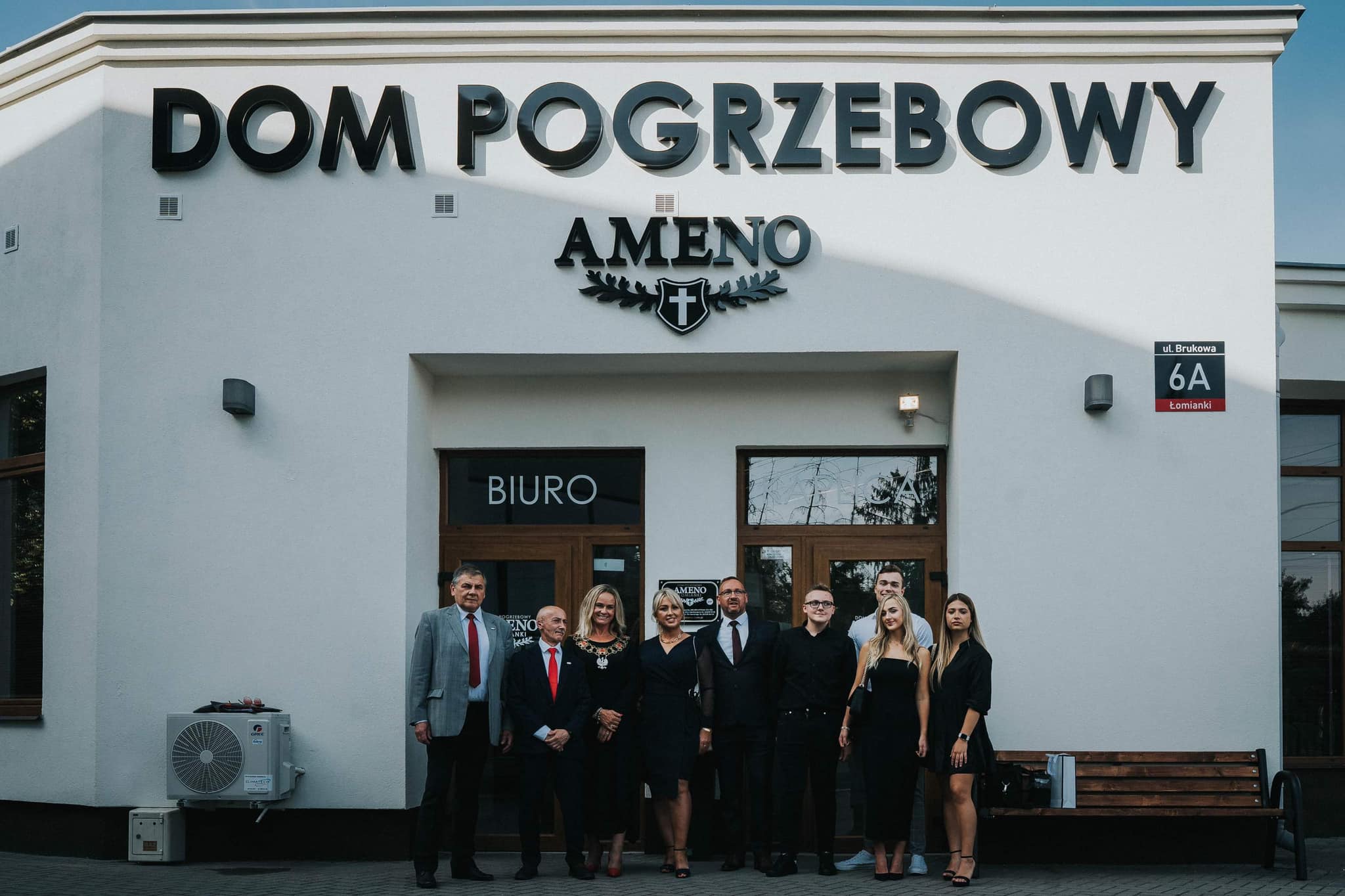 Uroczyste otwarcie Domu pogrzebowego „AMENO” w Łomiankach