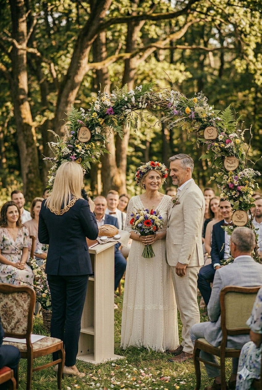 Przykładowe zdjęcie ślubu humanistycznego